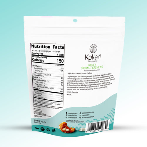 Honey Coconut Cashews