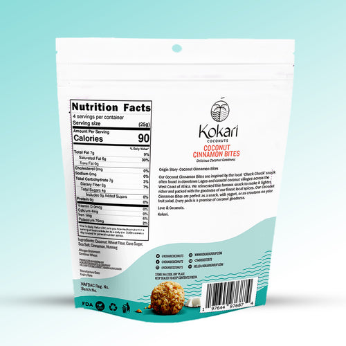 Coconut Cinnamon Bites